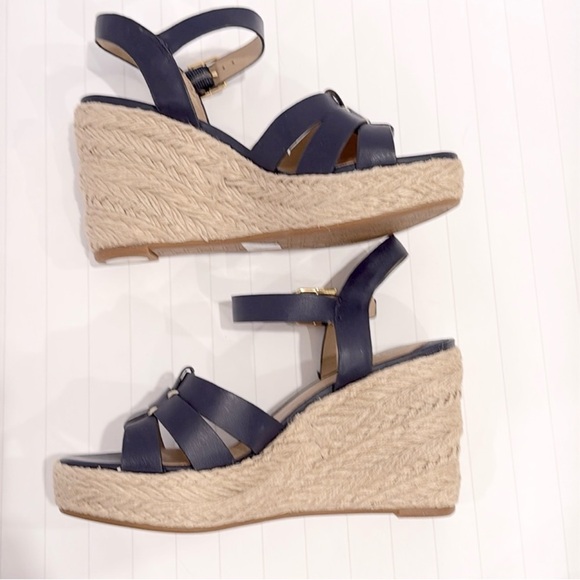 Lauren Ralph Lauren Soffia Calfskin Espadrille size 6 1/2 - Picture 3 of 5